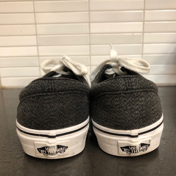 Grey Vans lace up sneakers: unisex - Picture 4 of 6